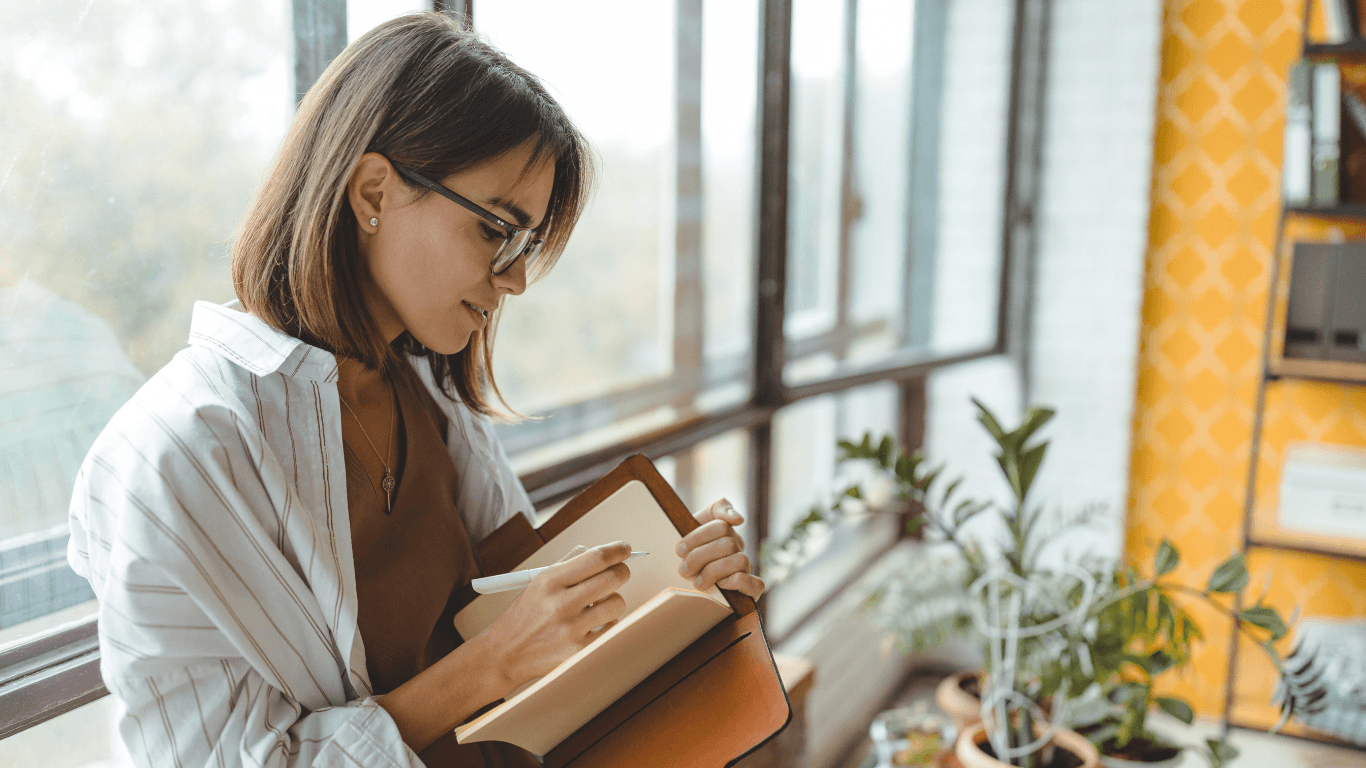 Woman Journaling